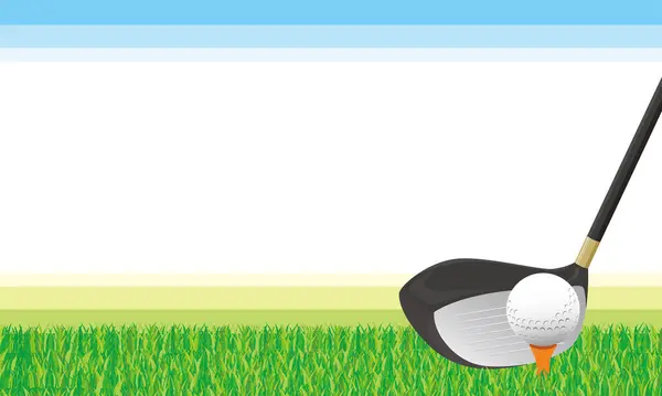 Golf sahasının çerçeve çizimi