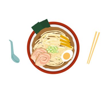 Japon soya soslu ramen.