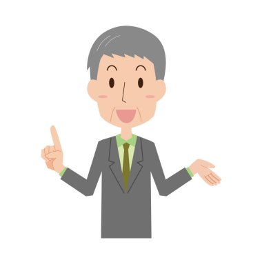 Orta yaşlı erkek ofis çalışanı