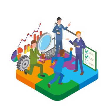 Takım çalışması çalışmasının resmi