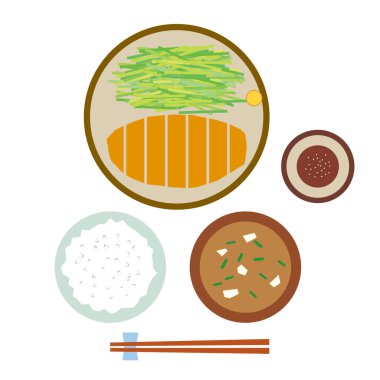 Japon tonkatsu görüntüsü.
