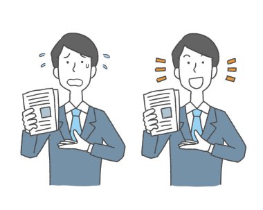 Erkek ofis çalışanı sunum yapıyor