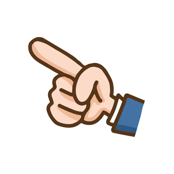 Önemli işaret parmağı işaretini göster