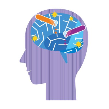 Beyindeki uyuşturucu görüntüsü