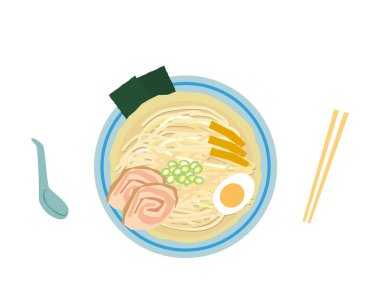 Japon tuzlu rameninin resmi