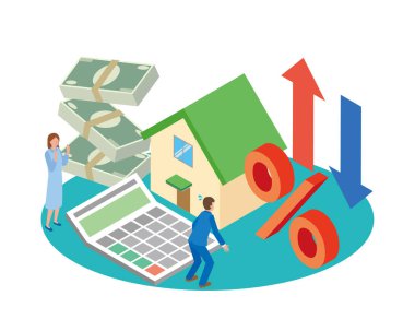 İpotek faiz oranının resmi