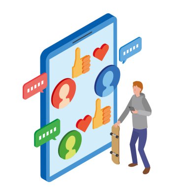 İletişim uygulamasının resim çizimi