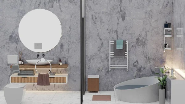 Banheiro Design Interiores — Fotografia de Stock