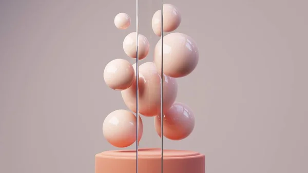 Soyut heykel 3 boyutlu model