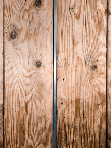 Distressed wood and steel background texture