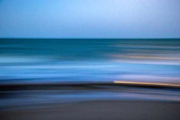 Çekim Sırasında Deniz Manzaralı Kamera Hareketi — Stok fotoğraf