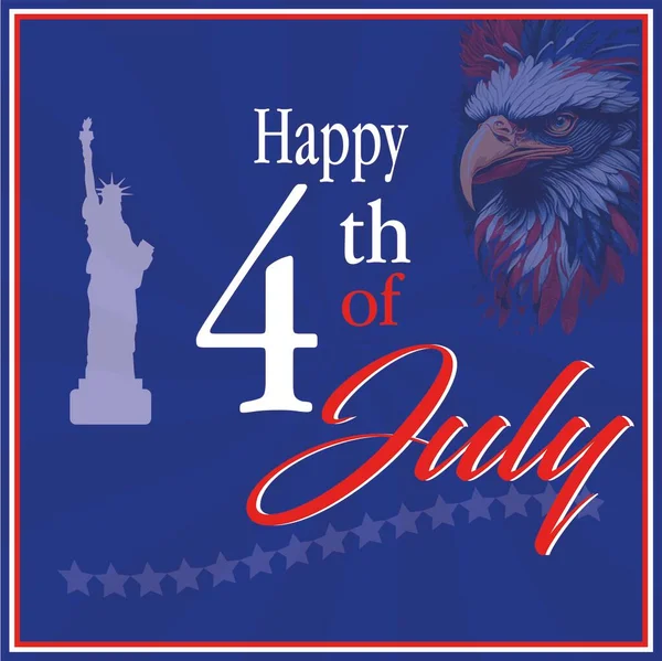 Julho Celebrando Liberdade — Fotografia de Stock