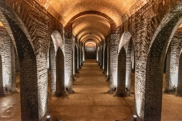 stock image mysterious underground in Brno