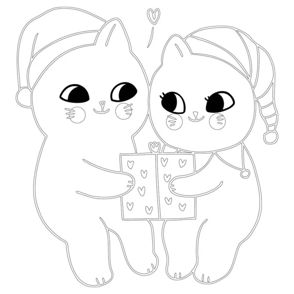 Çizgi film Kedi Vektör Grafiği