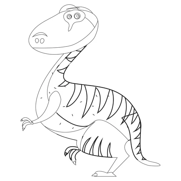 Мультфильм Доисторический Динозавр — стоковый вектор
