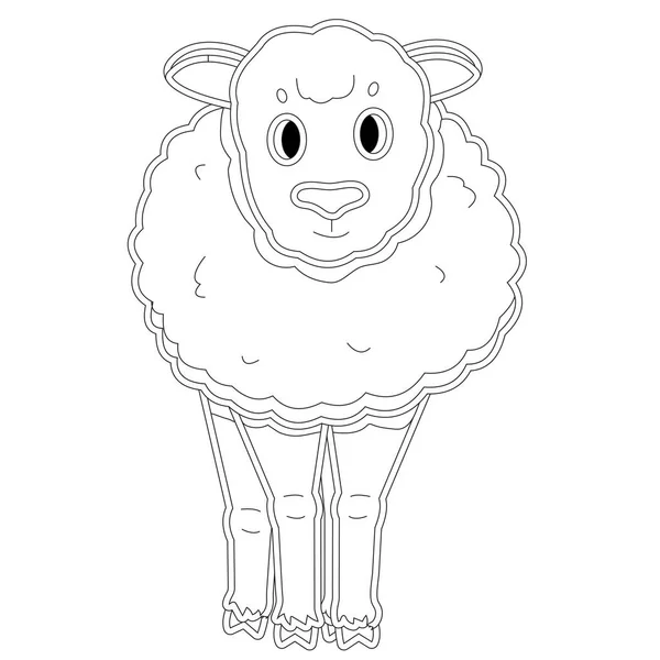 Graphiques Vectoriels Moutons Bande Dessinée — Image vectorielle