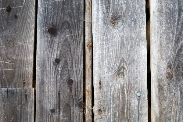 Dikey ahşap tahtaların dokulu arka planı, zaman ve hava akımlarını gösteriyor, görünür düğümler ve küçük çatlaklar var. Bu kırsal yüzey, doğal ya da kırsal bileşimler yaratmak için idealdir..