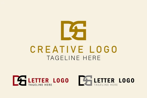 Soyut Harf DS veya SD logosu. Baş harflerin baş harfleri logo konsepti. Yaratıcı logo uzmanı. Basit tasarım düzenlenebilir
