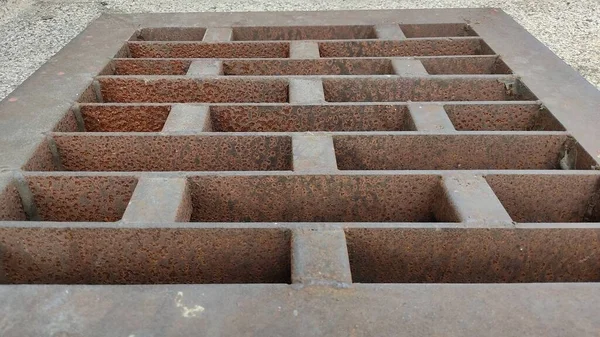 Ferro Enferrujado Metal Para Construção Reparação — Fotografia de Stock