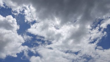 Bulutlu gökyüzü, bulutlu manzara 