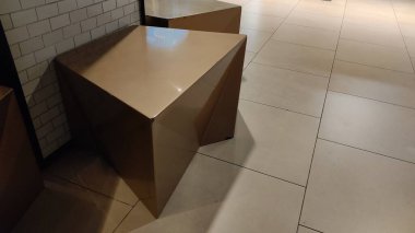 Odanın modern iç tasarımı