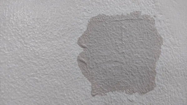 Texture Mur Peint Blanc Une Vieille Maison — Photo