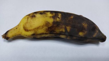 muz kabuğu, beyaz muz, muz, beyaz arka planda