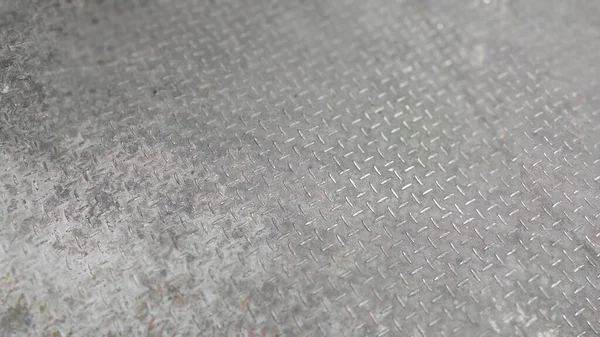 Старый Серый Металлический Фон Ржавой Пластиной — стоковое фото