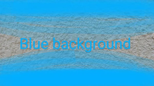 蓝色的背景 船旗的质地 中间的题词 — 图库照片