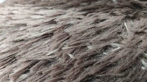 Close Brown Wool — стоковое фото