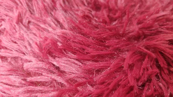 Różowy Futro Tekstury Jako Abstrakcyjne Tło — Zdjęcie stockowe