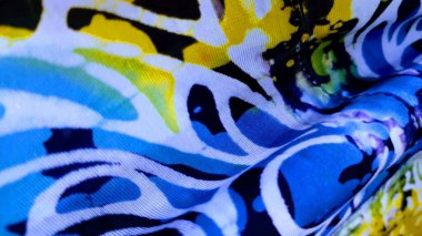 mavi soyut arka plan. Mavi akvaryum izi. Siyah grafiti. Sanat grafitisi. Grafiti resmi. Sanat grafitisi. Kara sanat. mavi kirli