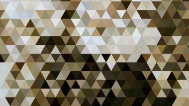 Koyu gri vektör soyut mozaik arka plan ve çokgenler. Soyut eğimli üçgenler. Duvar kağıtları için renkli üçgen desen.