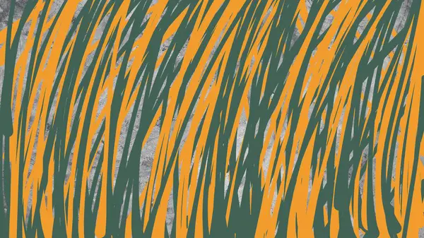 Yeşil ve turuncu arkaplan tablosu