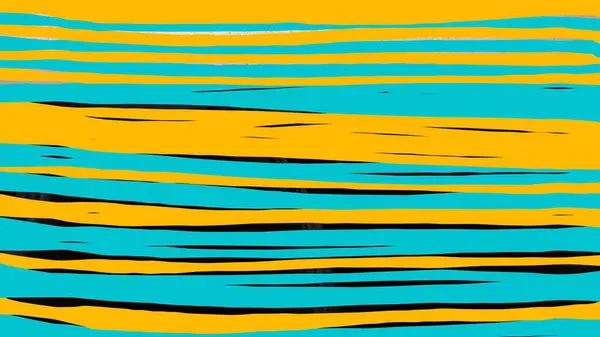 a blue and yellow striped background with a yellow stripe