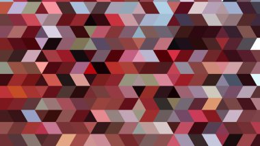 üçgenlerin renkli geometrik deseni