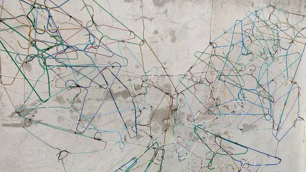 Metalin soyut arkaplanı