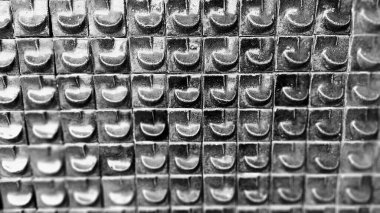 Tasarım için desenli metal arkaplan