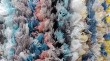 Renkli kumaş dokusu arkaplanı