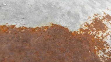 Paslı ve paslı paslı demir dokusu