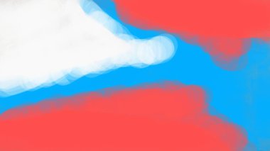 Sanatsal soyut şablon. Boya desenli fırça darbeleriyle renklendirilmiş fırça çizimi. Modern tasarım ve fırça ile boya dokusu. vektör deseni