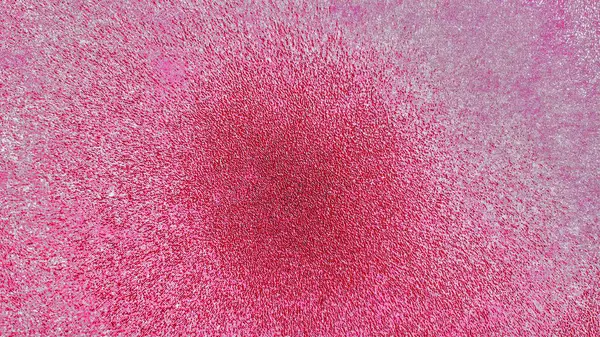 Kırmızı ve beyaz bir metal plakanın soyut arkaplanı