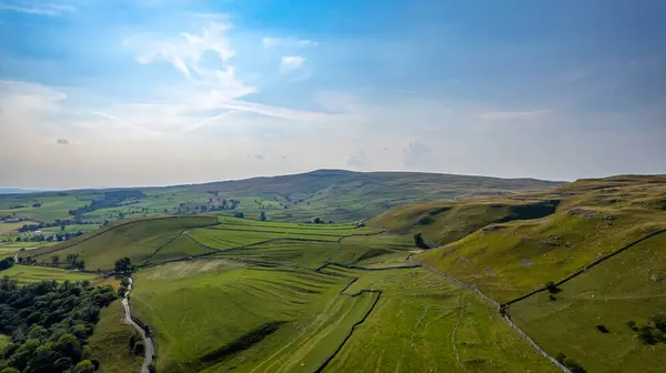 Doruk Noktasından Tepe Noktasından Yorkshire Yorkshire Ngiltere Ngiltere — Stok fotoğraf