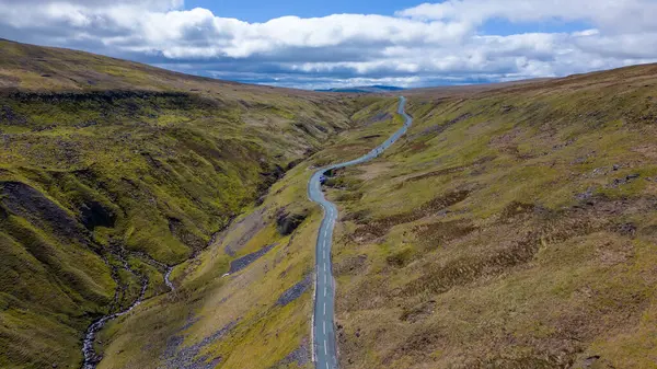 Schöne Aussicht Von Der Straße Zum Fluss Island — Stockfoto