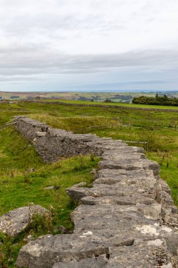 Eski deniz kasabasının kalıntıları.