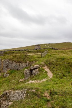 Antik Karpatlar şehrinin kalıntıları.