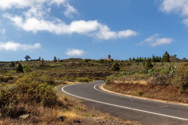 Tenerife adasına giden güzel yol