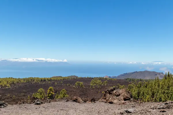 Vista Del Volcán Teide Isla Tenerife Foto Alta Calidad — Foto de Stock