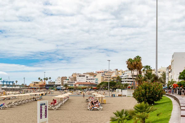 Playa Las Resentor Tenerife España Abril Playa Calresitas — Foto de Stock