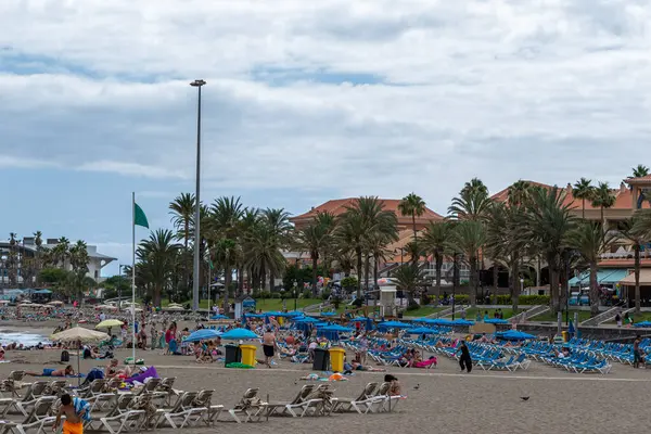 Santa Cruz Tenerife España Abril Personas Disfrutando Santa Cruz Tenerife — Foto de Stock